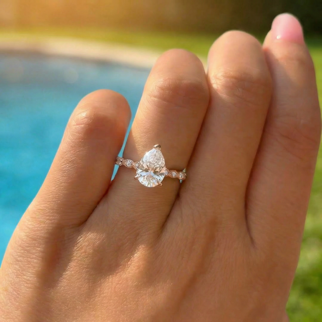 Christine Ring - Rose Gold