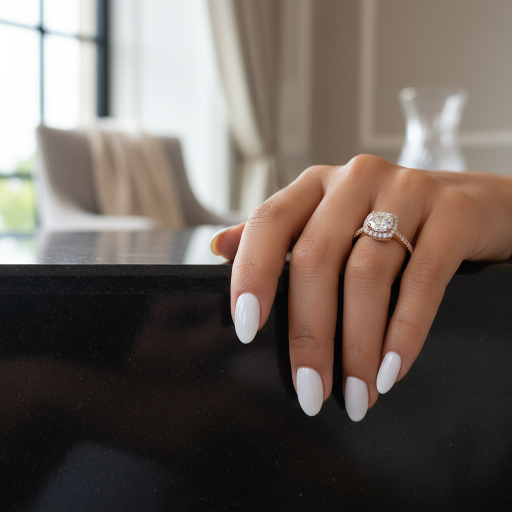 rose gold affordable wedding ring