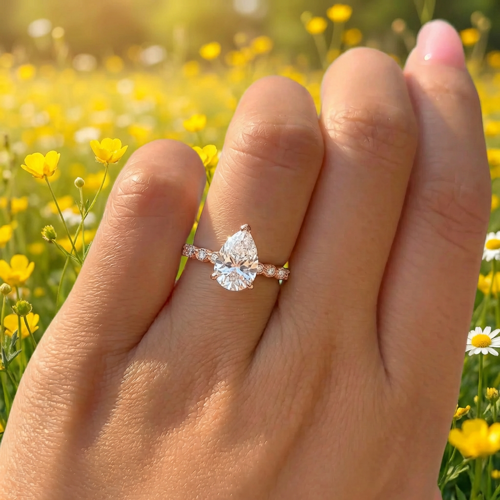 Christine Ring - Rose Gold