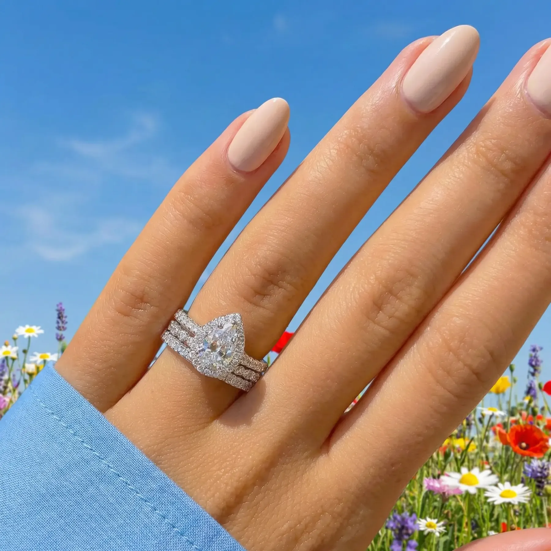 Bliss Ring Set - Silver