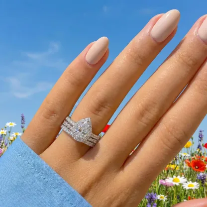 Bliss Ring Set - Silver