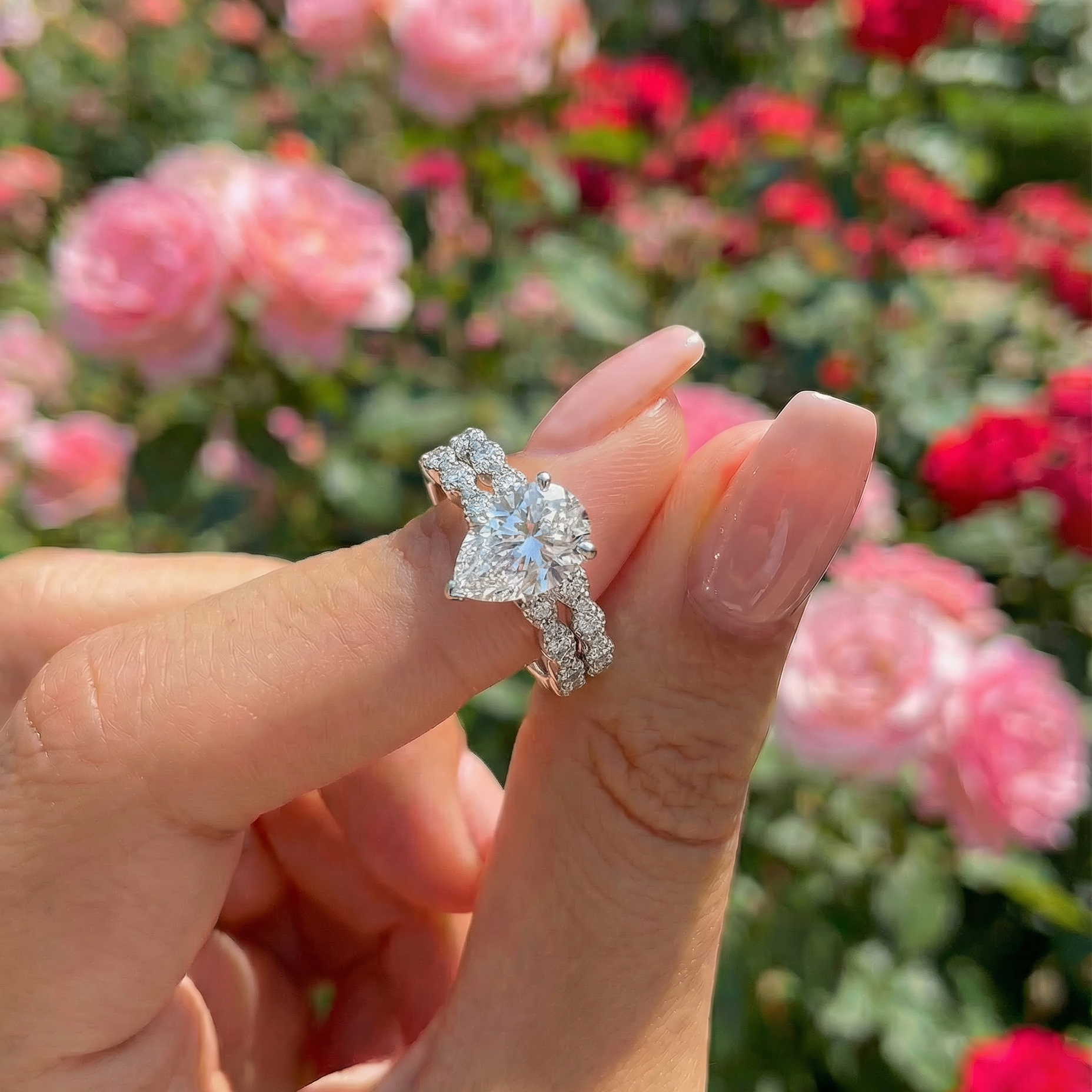 Christine Ring Set - Silver