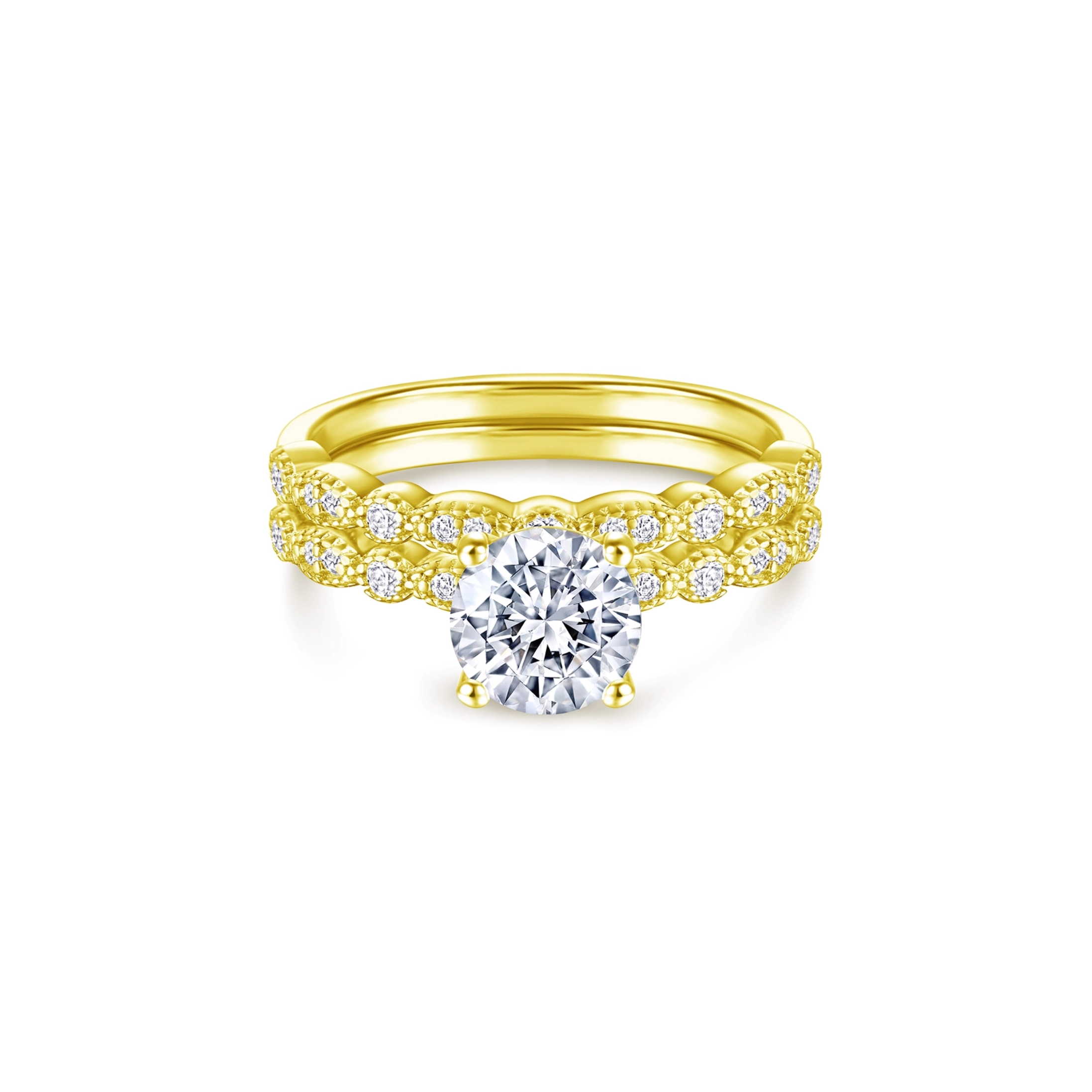 Kaela Ring Set - Gold