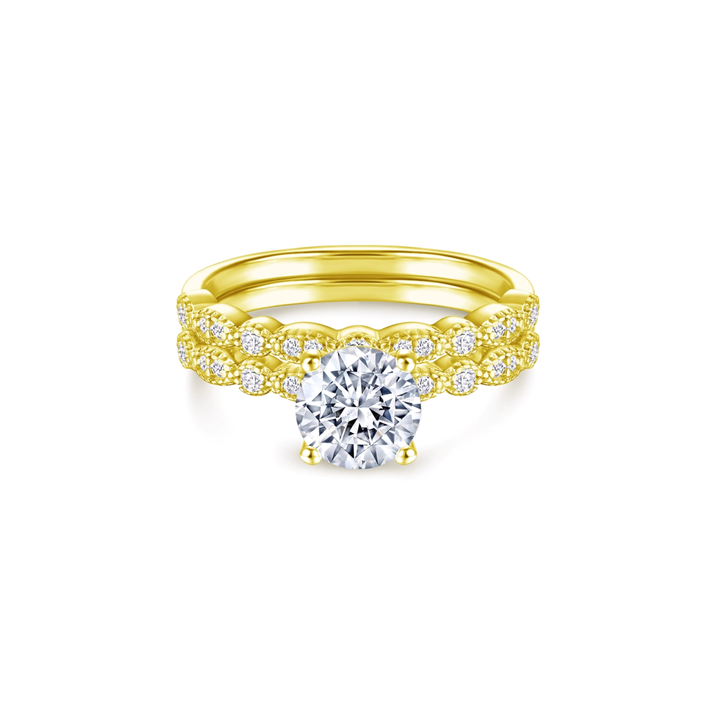 Kaela Ring Set - Gold