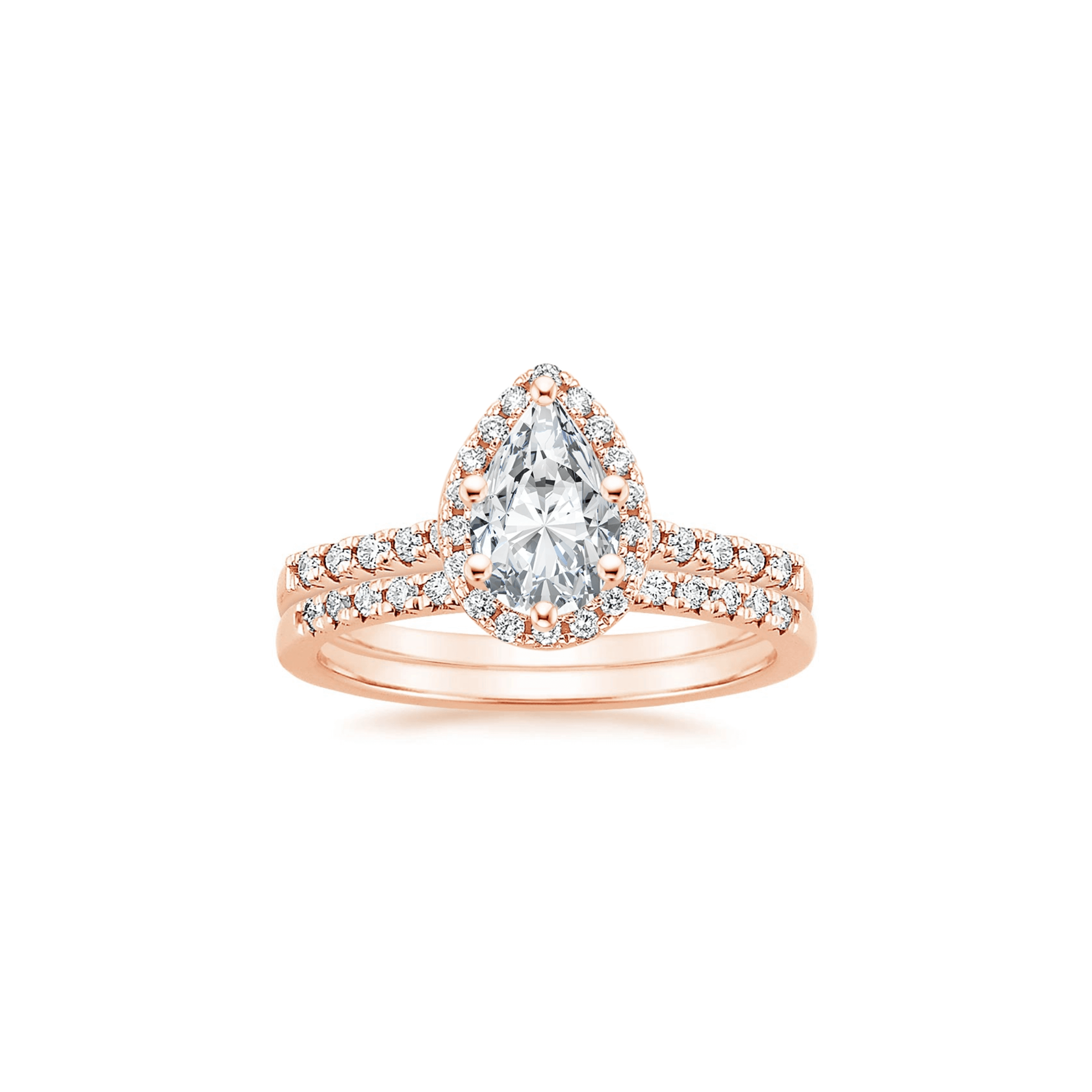 Bliss Ring Set - Rose Gold