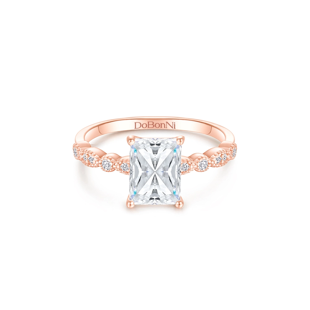 stunning_rose_gold_radiant_cut_engagement_ring