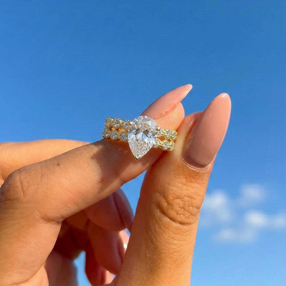 Christine Ring Set - Gold