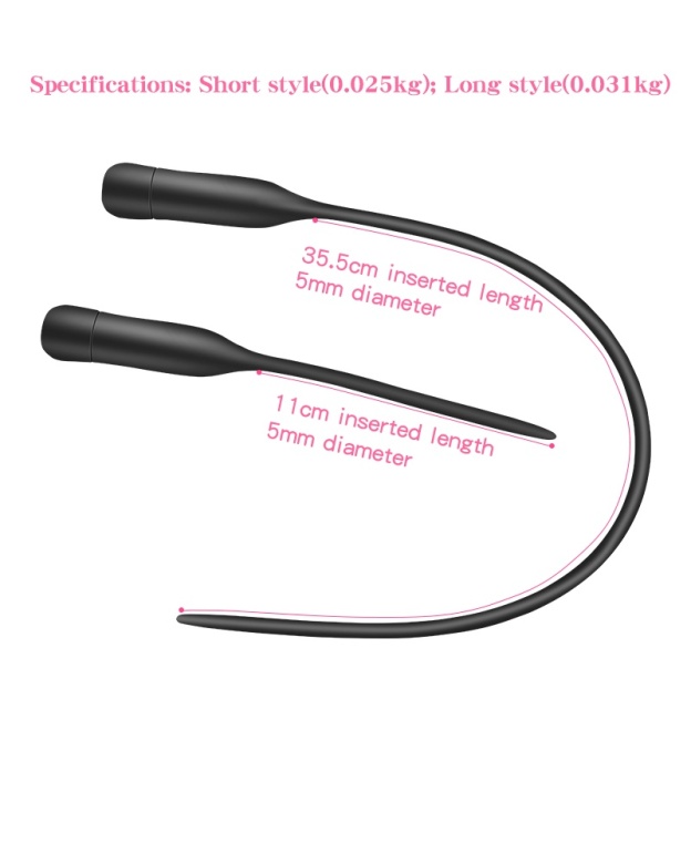 UltraPleasure 10-Speed Silicone Urethral Sound-WeLovePlugs