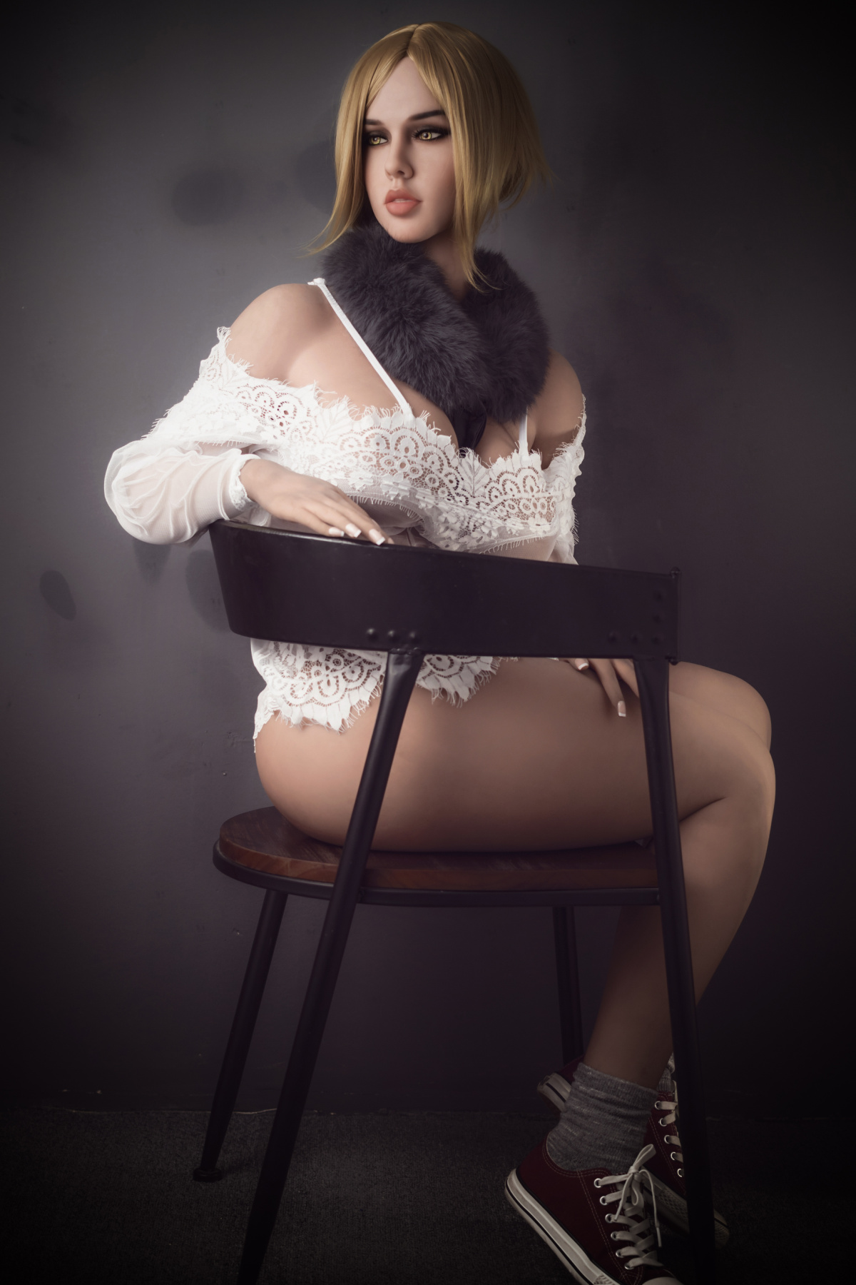 163cm H Cup S-TPE Realistic Sex Doll  Gold