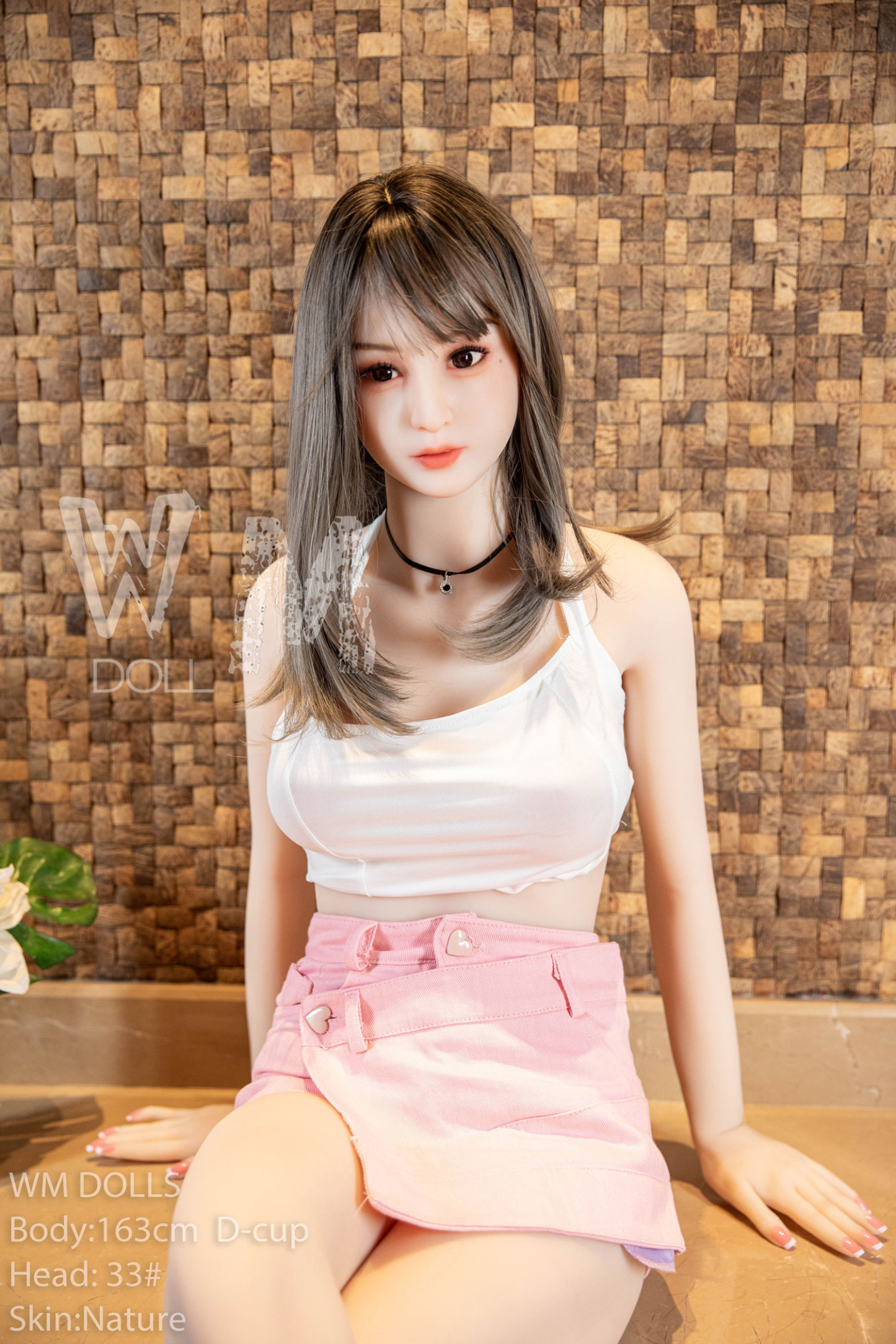 163cm D Cup S-TPE Realistic Sex Doll grey