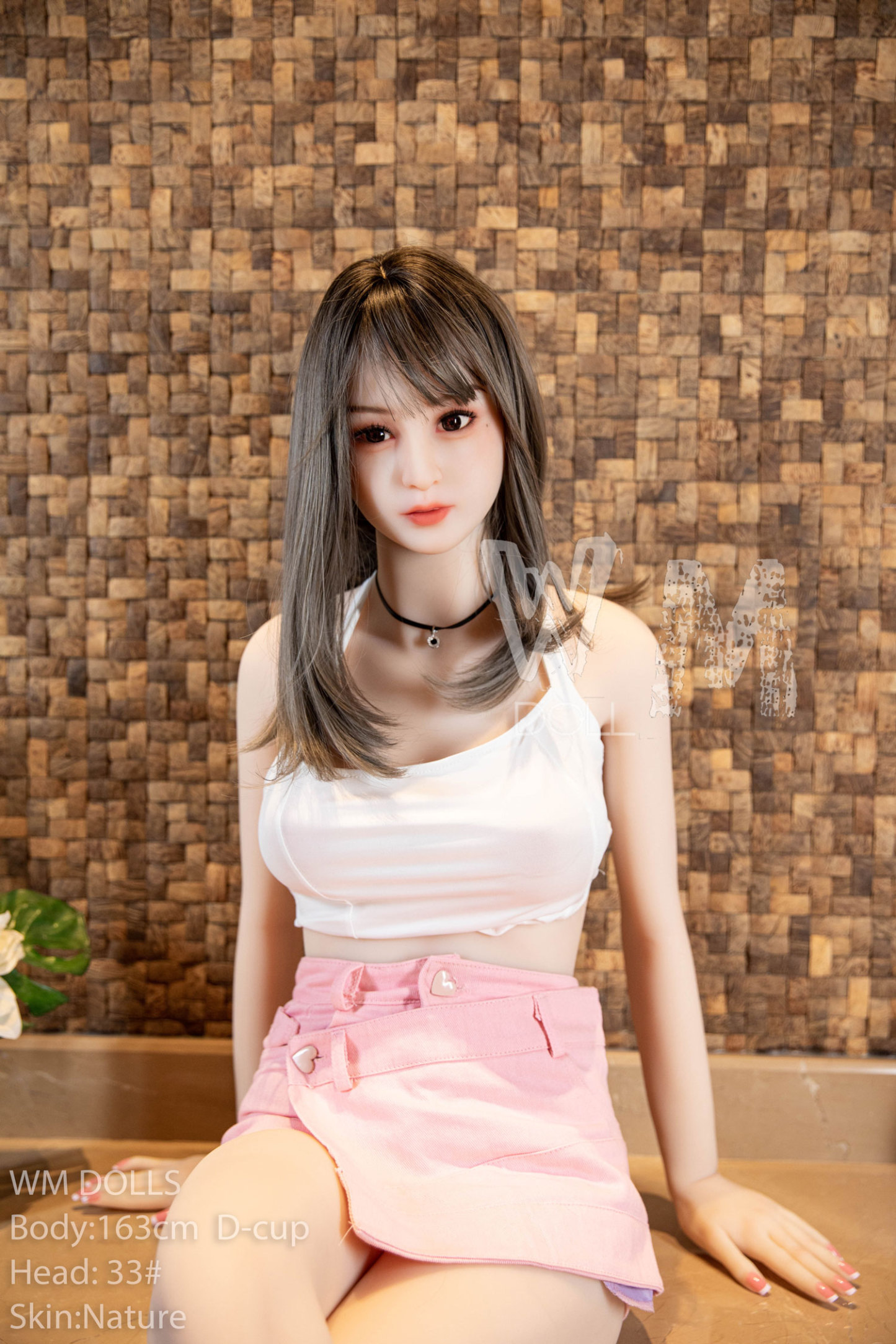 163cm D Cup S-TPE Realistic Sex Doll grey