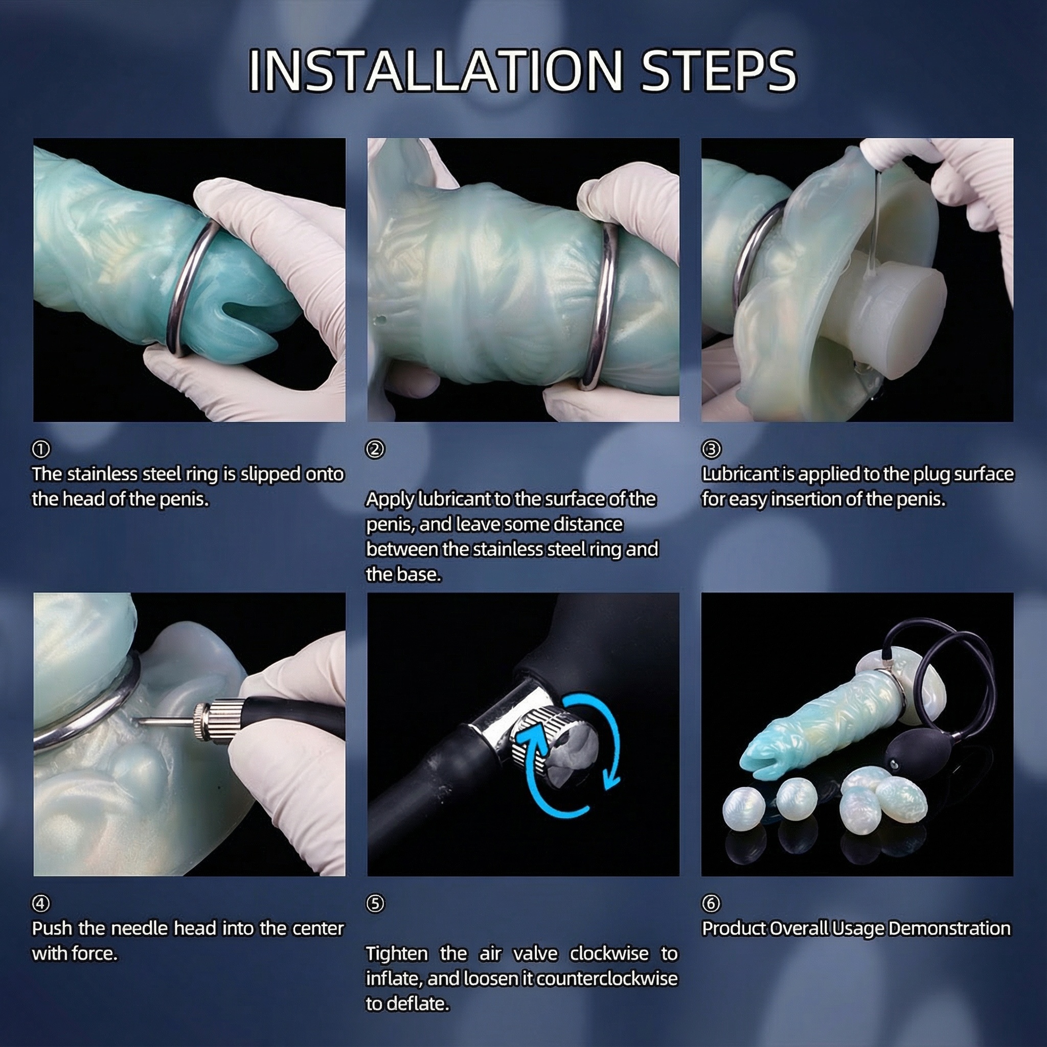 8.5″ Fantasy Ovipositor Silicone Dildo - image 4