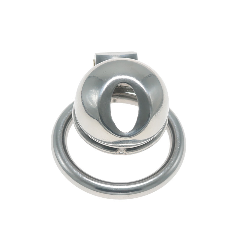Men's Thickened Stainless Steel Chastity Cage - image 6