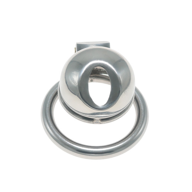 Men's Thickened Stainless Steel Chastity Cage - image 6