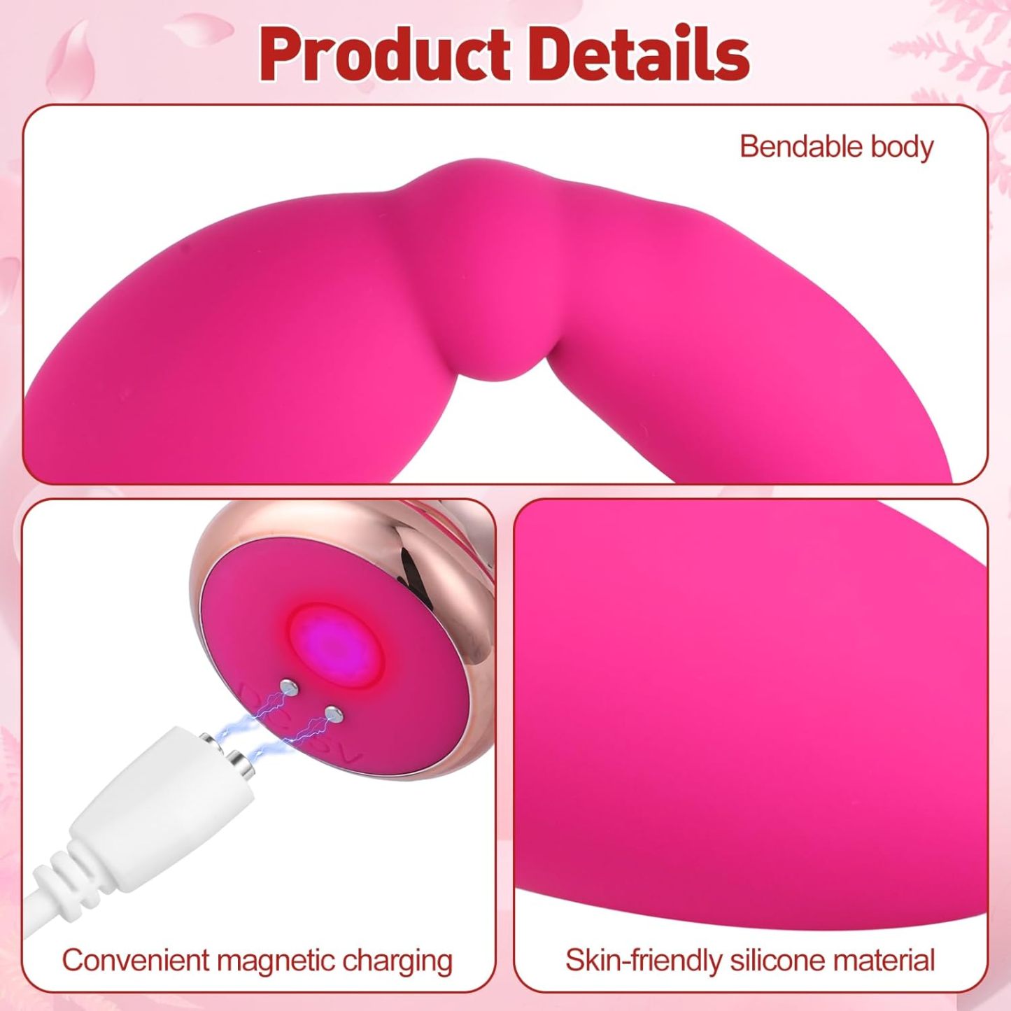Small Waist G-Spot Vibrator - 10 Modes Waterproof & Remote Control