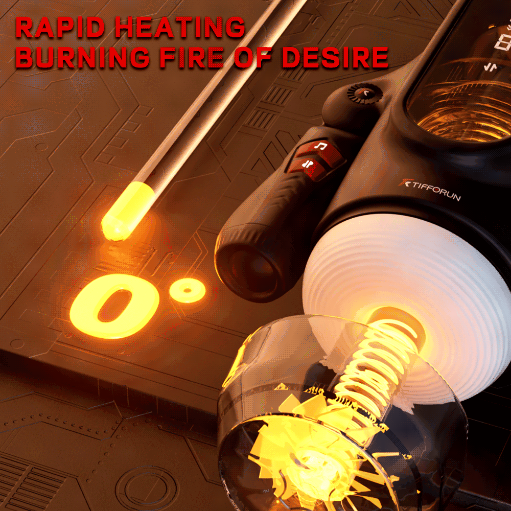 Male Masturbators Automatic Telescopic Vibrator-WeLovePlugs