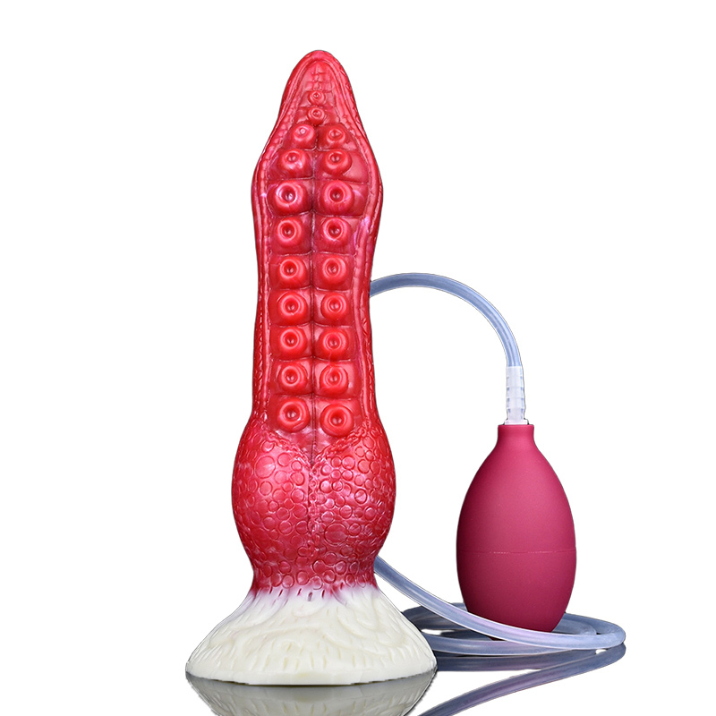Octopus Tentacle Squirting Dildo with Suction Cup