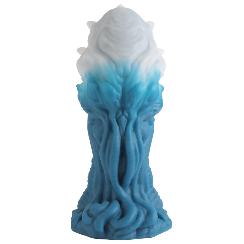 Liquid Silicone Monster Dildo Knot Alien Dildo -WeLovePlugs