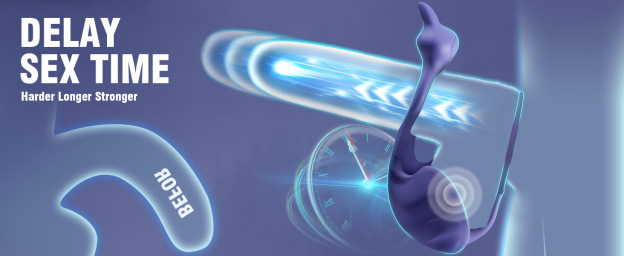 Vibrating Cock Ring with Testicle Vibrator APP Remote Control & 3 in 1 -WeLovePlugs