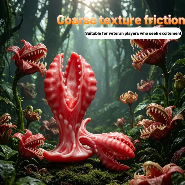 Venus Textured Bloom Silicone Butt Plug - image 11