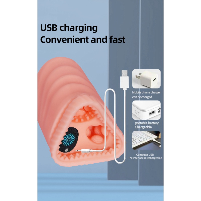 3 Tunnel Masturbator Large Realistic Pocket Pussy 