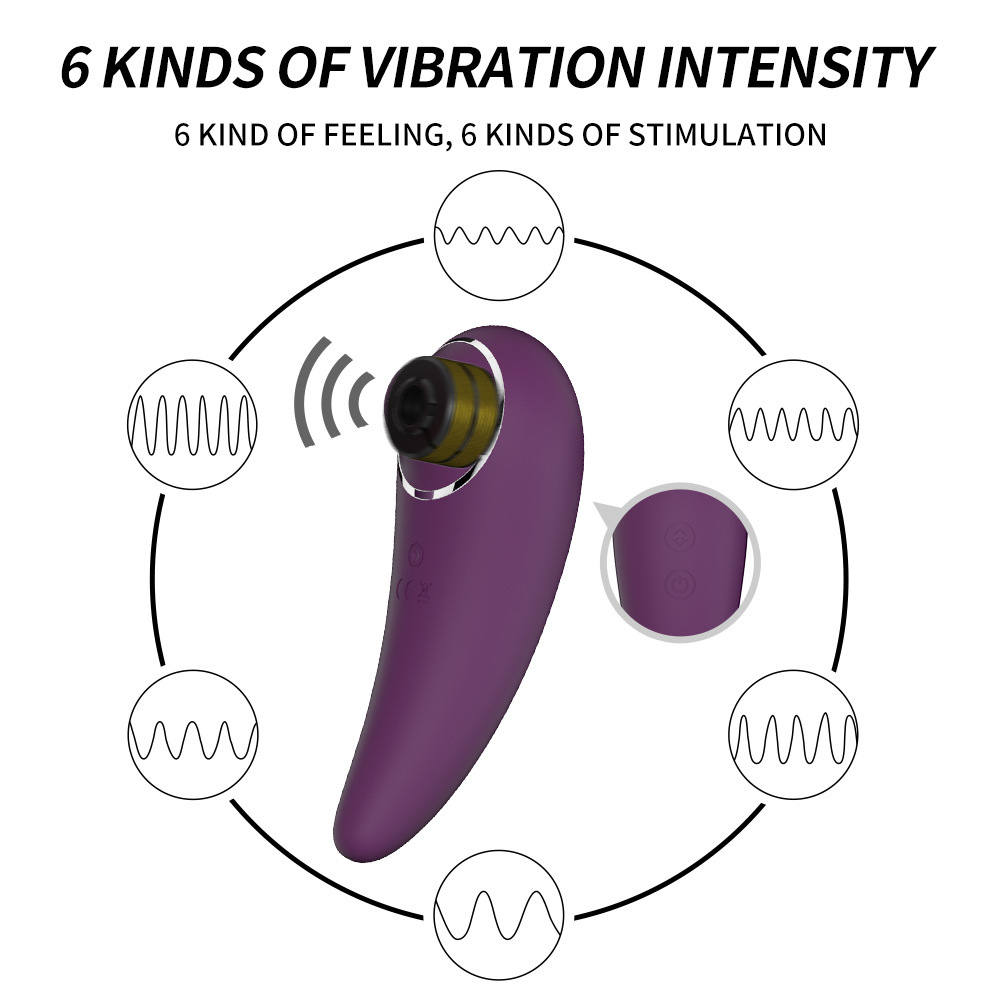 Tongue Licking Tease 6-modes Clitoris Vibrator -WeLovePlugs