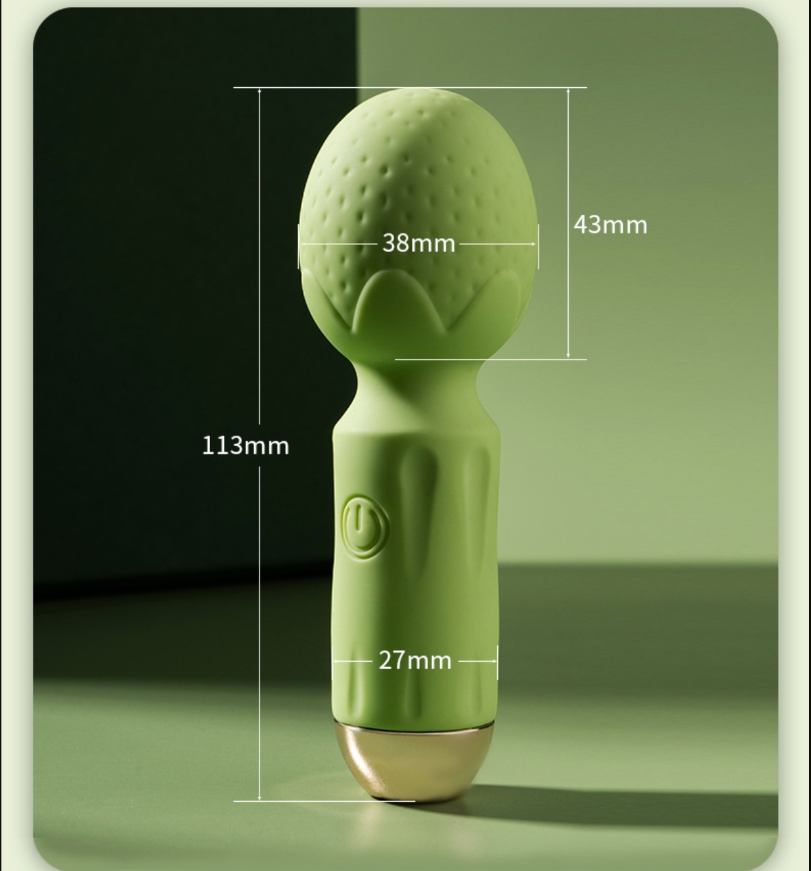 Strawberry Women Vibrator Toy - 10 Vibration Mode - USB Rechargeable -WeLovePlugs