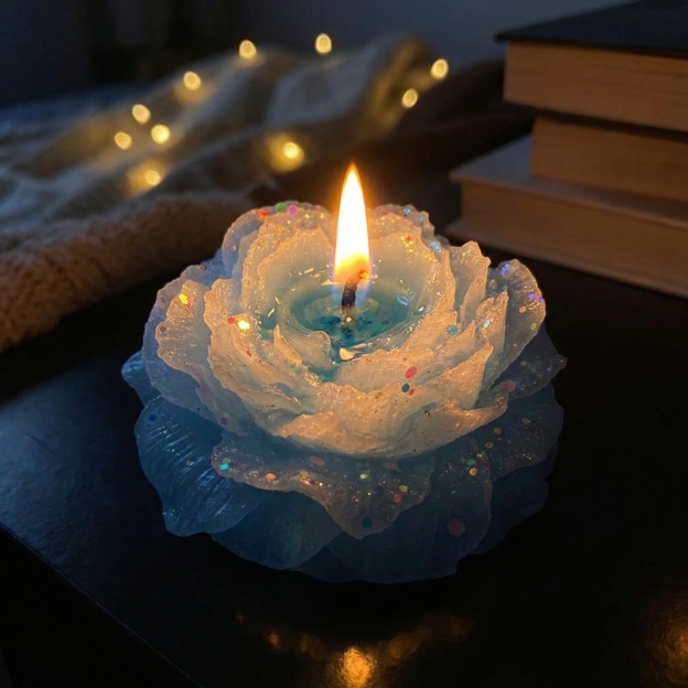 Sensual Floral Wax Candle – Low-temperature And Skin-friendly - image 5