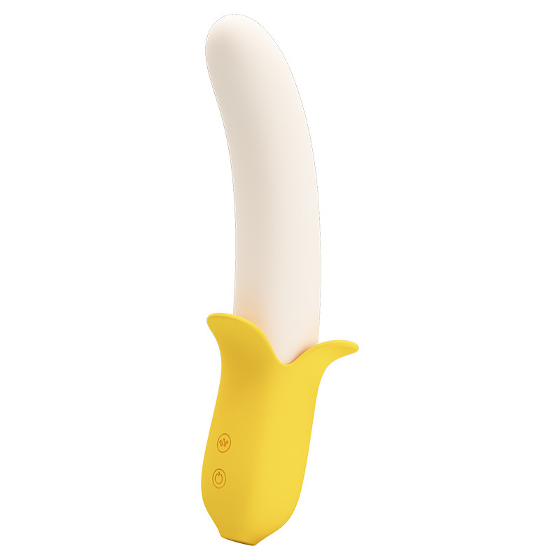 Pretty Love Banana Geek Thrusting Vibrator - image 1