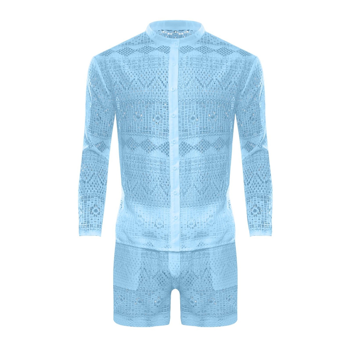 Lace Shirt Sets - image 14