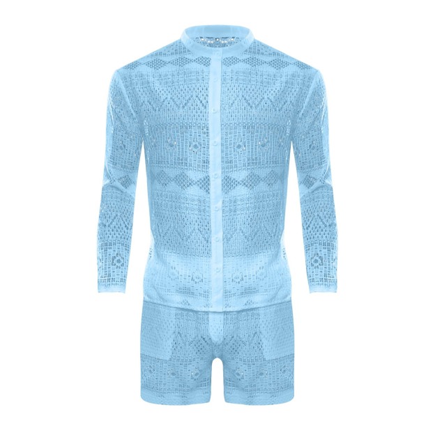 Lace Shirt Sets - image 14