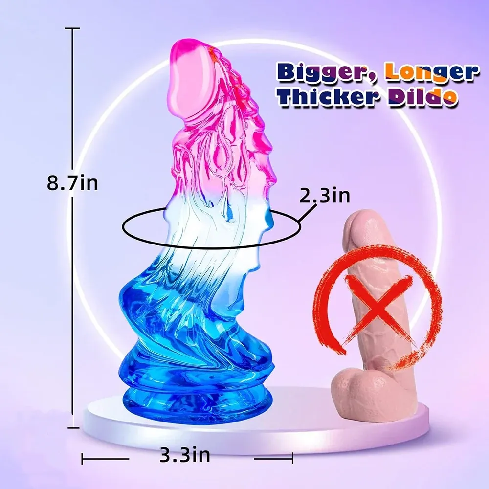 8.7” Dragon Dildo for Deep Stretch & Orgasmic Adventure