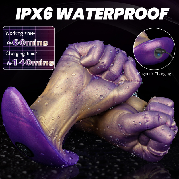 Vibrating Fist Butt Plug - image 12
