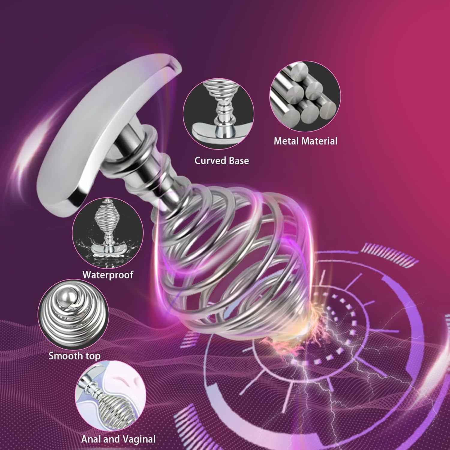 Steelgleam Premium Anal Training Plug-WeLovePlugs