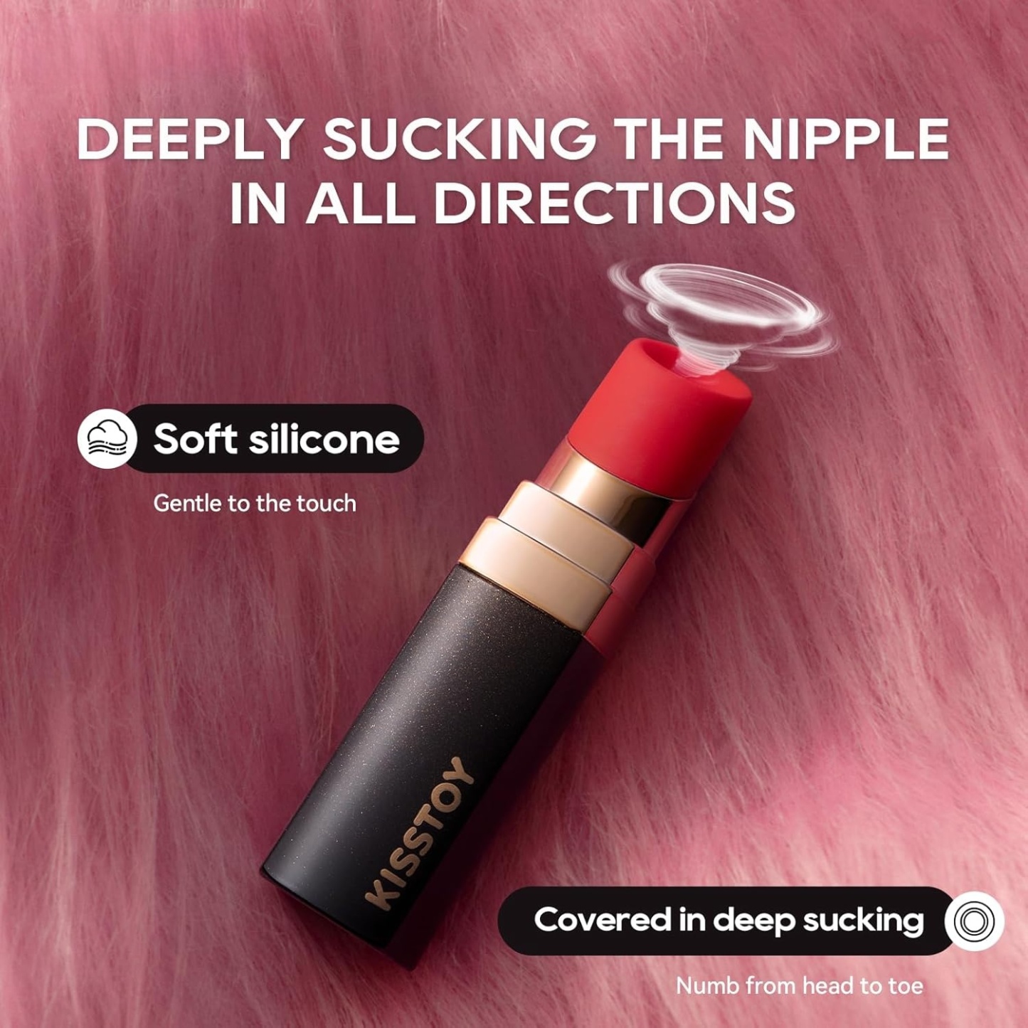 BOBO Kiss Mini Lipstick Vibrator - image 1
