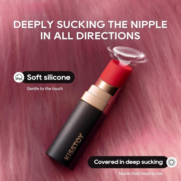 BOBO Kiss Mini Lipstick Vibrator - image 1