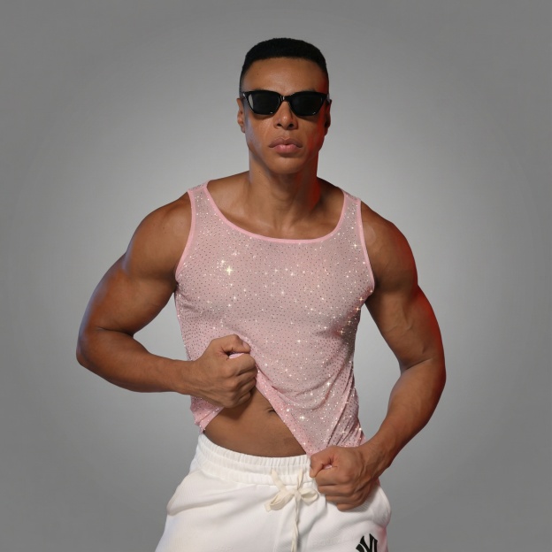 Starluxe Mesh Sparkle Top – Style G - image 23