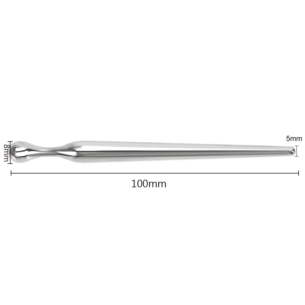 Stainless Steel Urethral Sounding Penis Plug 