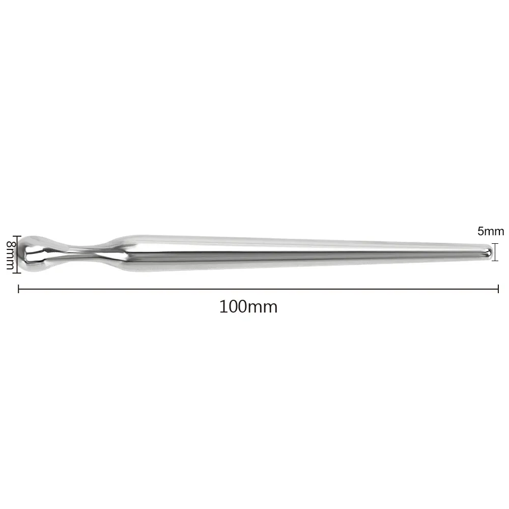 Stainless Steel Urethral Sounding Penis Plug 