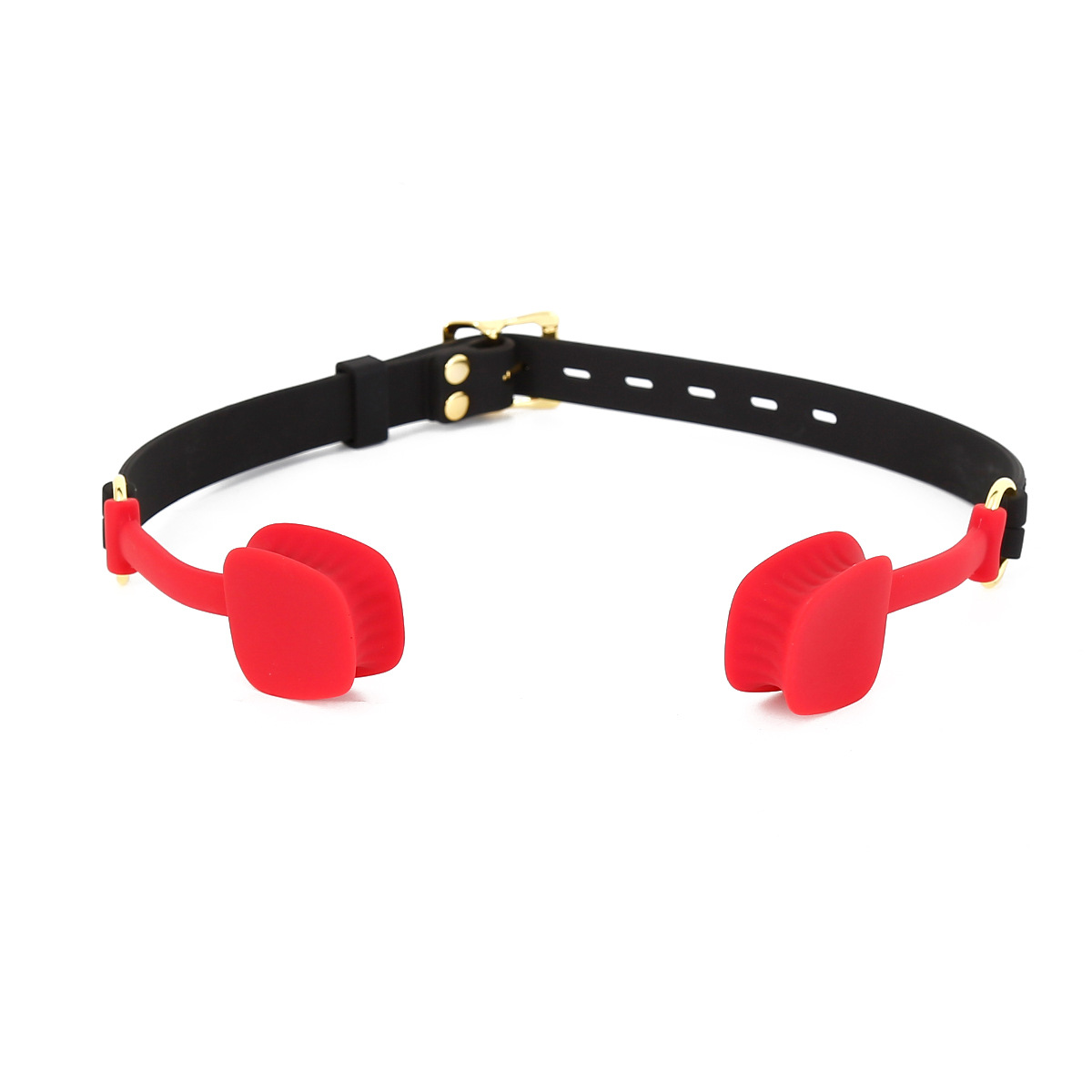 Soft Silicone Open-Mouth Gag with Adjustable Strap-WeLovePlugs