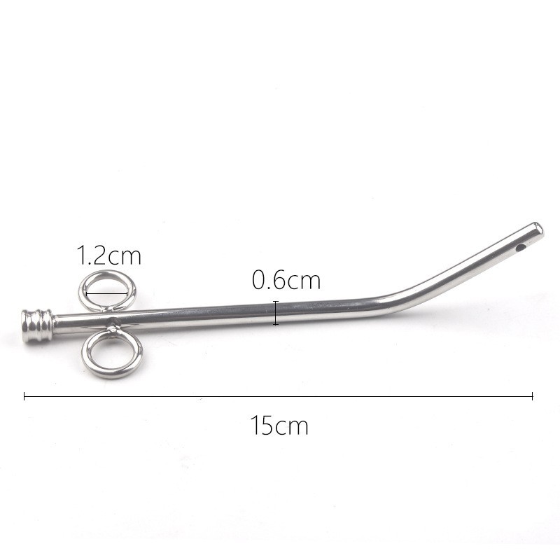 New Hollow Stainless Steel Urethra Sound -WeLovePlugs