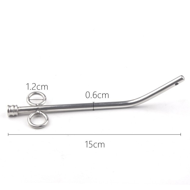 New Hollow Stainless Steel Urethra Sound -WeLovePlugs