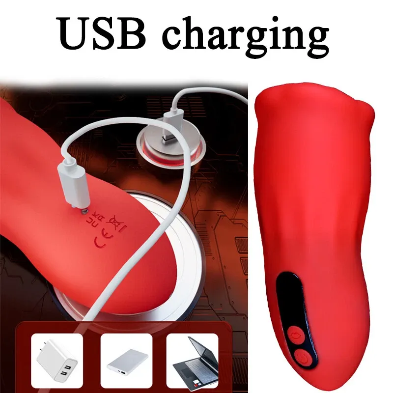 Automatic Clit Sucking Licking Vibrating Cup-WeLovePlugs