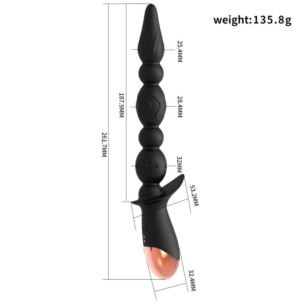 10.3''powerful Anal Vibrator With 10 Vibration Modes-WeLovePlugs