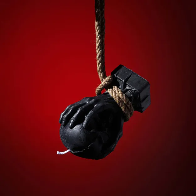 Holding a Skull Sensual Candle – Gothic Low-Temperature - image 4