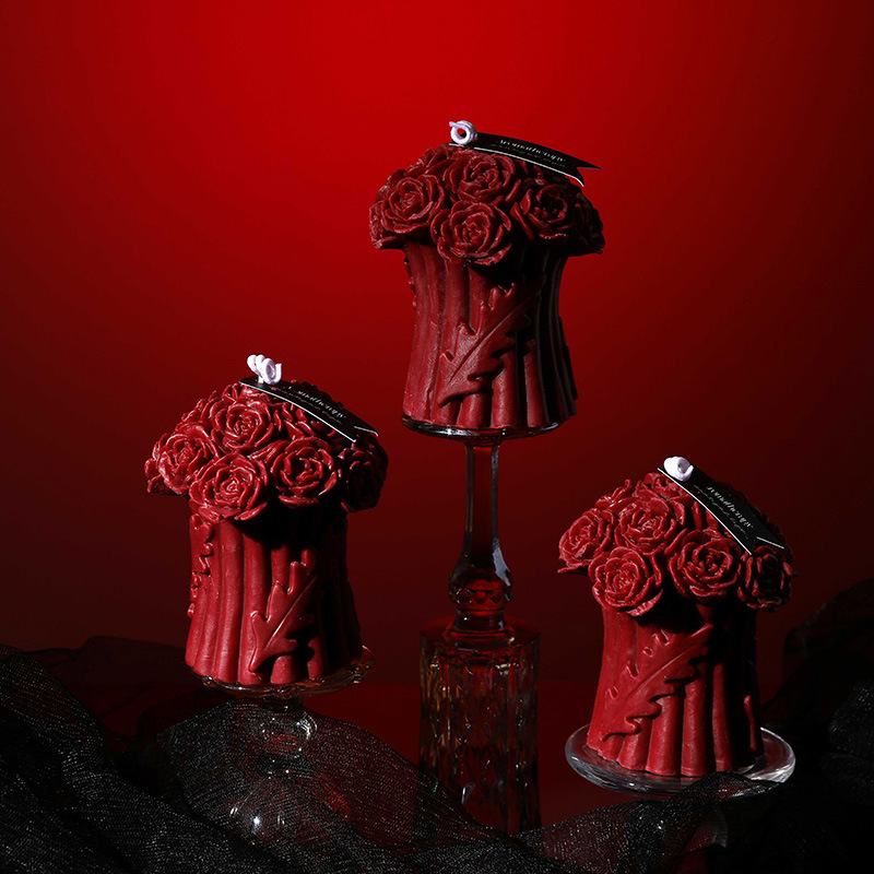 Flower-shaped Low-temperature Candle - image 5