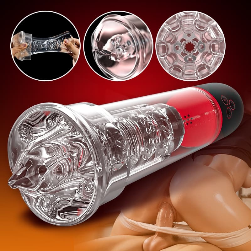 IronPulse - Vacuum Suction & Vibration Male Trainer - image 3