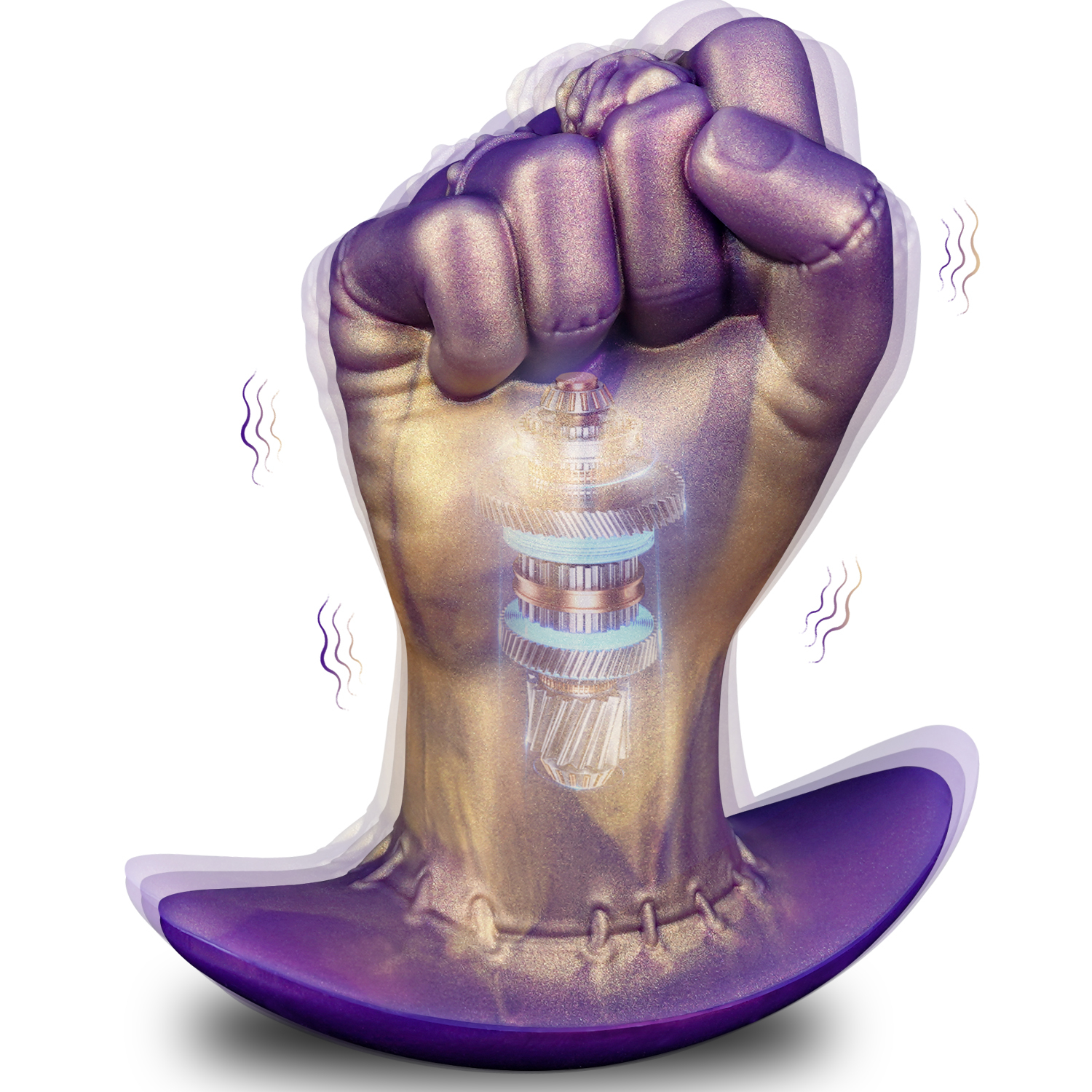 Vibrating Fist Butt Plug - image 2