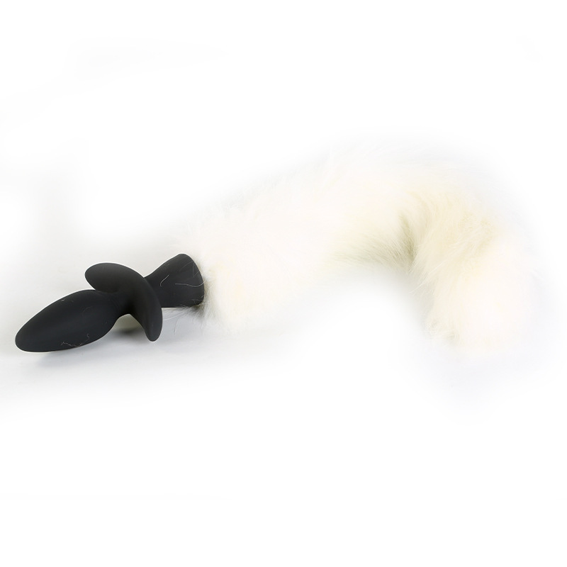 Detachable Fox Tail Silicone Anal Plug -WeLovePlugs