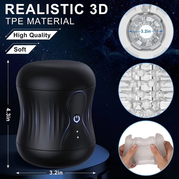 Electric Pocket Masturbator With 10 Vibration - image 5